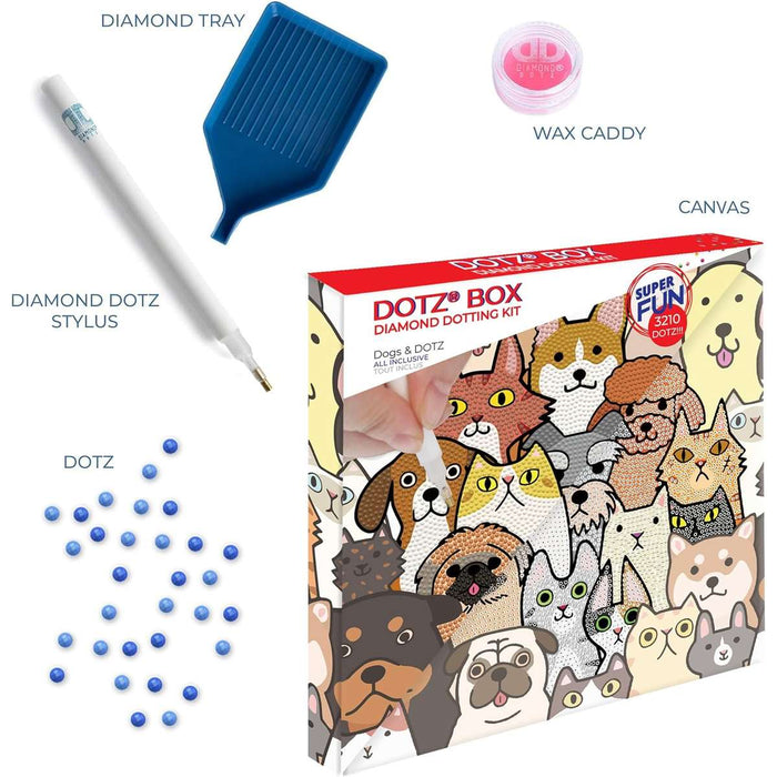 MAGGIO TRE Diamond Dotz Box Clan Di Cani - DDZDBX.028