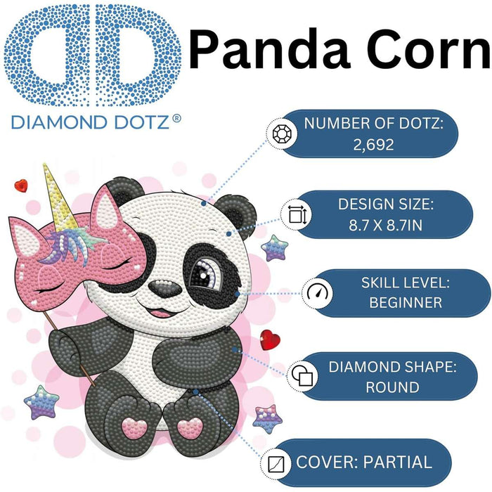 MAGGIO TRE Diamond Dotz Box Panda Corn - DDZDBX.080