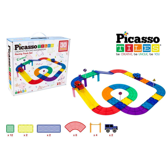 MAGGIO TRE Picasso Magnetic Pista Con Auto 30Pz - MGGPTR30