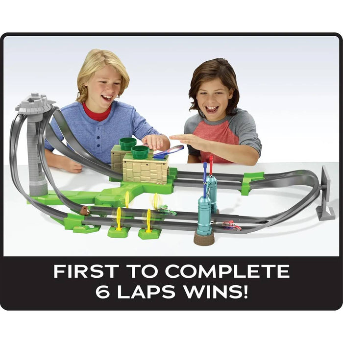 Hot Wheels Mario Kart Circuito Pista Thot Wheelsomp Luigi | Cuotas sin interés Hot Wheels Mario Kart Circuito Pista Thot Wheelsomp Luigi | Cuotas sin interés