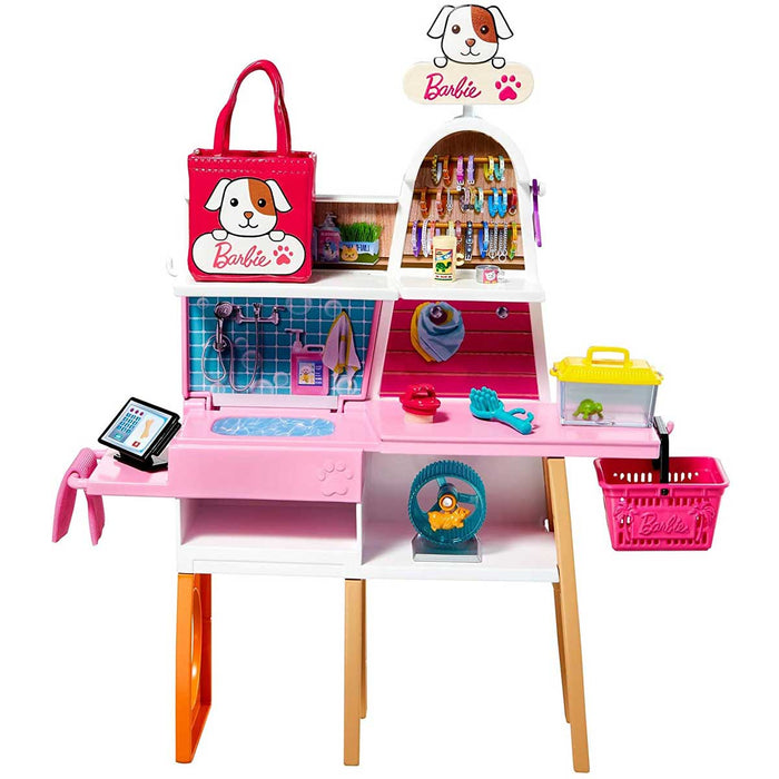 MATTEL Barbie Playset Negozio Degli Animali Con Bambola - GRG90