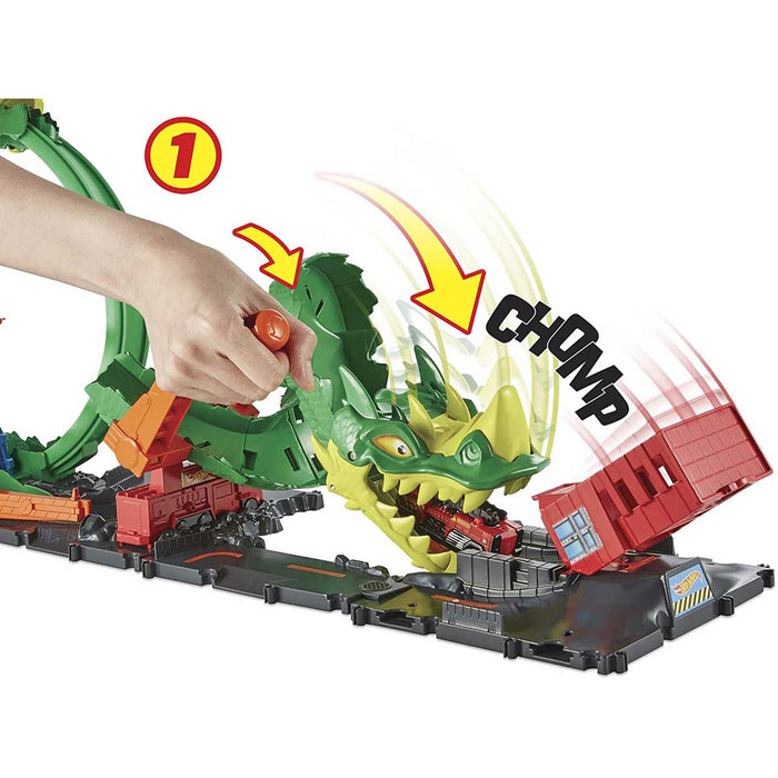 MATTEL Hot Wheels City Dragone Di Fuoco - HDP03