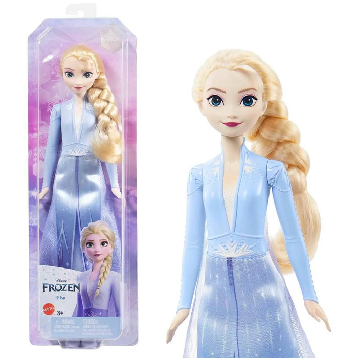 MATTEL Frozen Elsa Bambola Con Abito Esclusivo - HLW48
