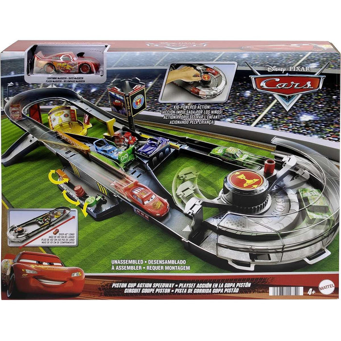 MATTEL Cars Pista Piston Cup Action Speedway - HPD81