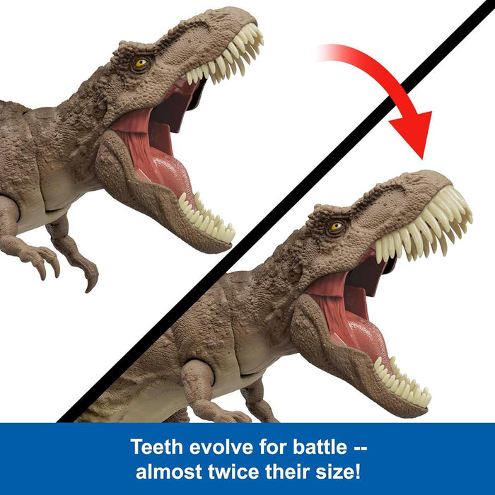 MATTEL Jurassic World T-Rex Attacco Selvaggio - HXF53