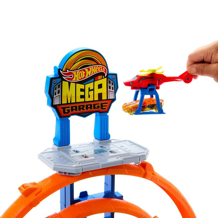 MATTEL Hot Wheels City Mega Gigaloop Garage - JBM74