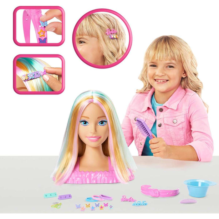 MATTEL Barbie Testa Pettinabile Deluxe - JFG81