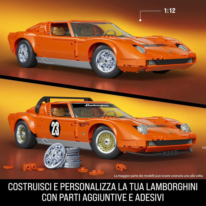 MATTEL Brick Shop Hot Weels Premium Lambo