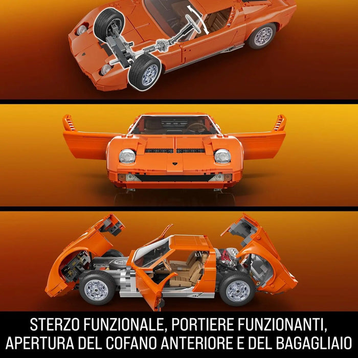 MATTEL Brick Shop Hot Weels Premium Lambo