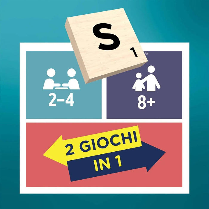 HASBRO - Giochi Hasbro - Scrabble Spagnolo HASBRO - Giochi Hasbro - Scrabble Spagnolo