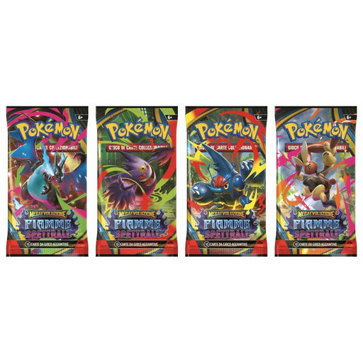 GAMEVISION Pokemon Megaevoluzione Fiamme Spettrali Busta - CARPK10190-I