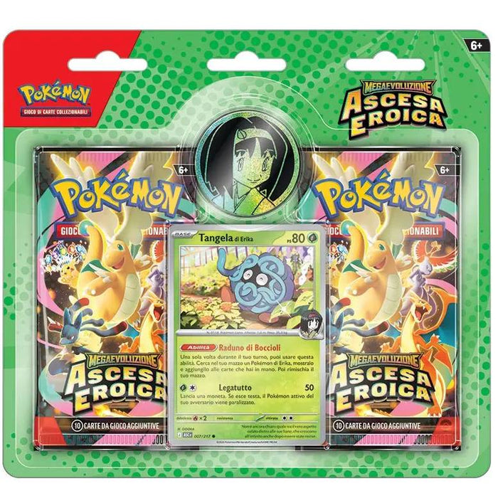 GAMEVISION Pokemon Megaevoluzioni Ascesa Eroica Collezione Erika E Ubaldo - CARPK10312-I