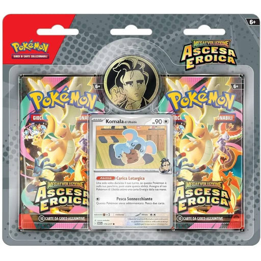 GAMEVISION Pokemon Megaevoluzioni Ascesa Eroica Collezione Erika E Ubaldo - CARPK10312-I