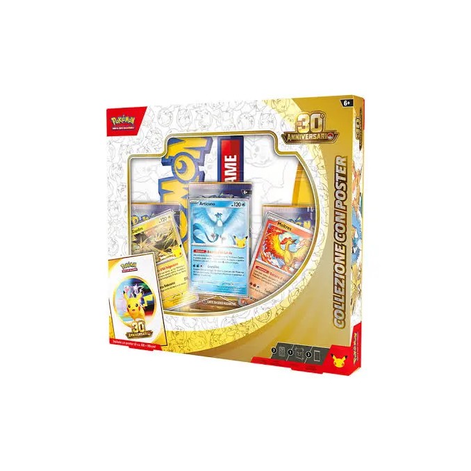 GAMEVISION Pokemon 30Th Anniversario Collezione Con Poster