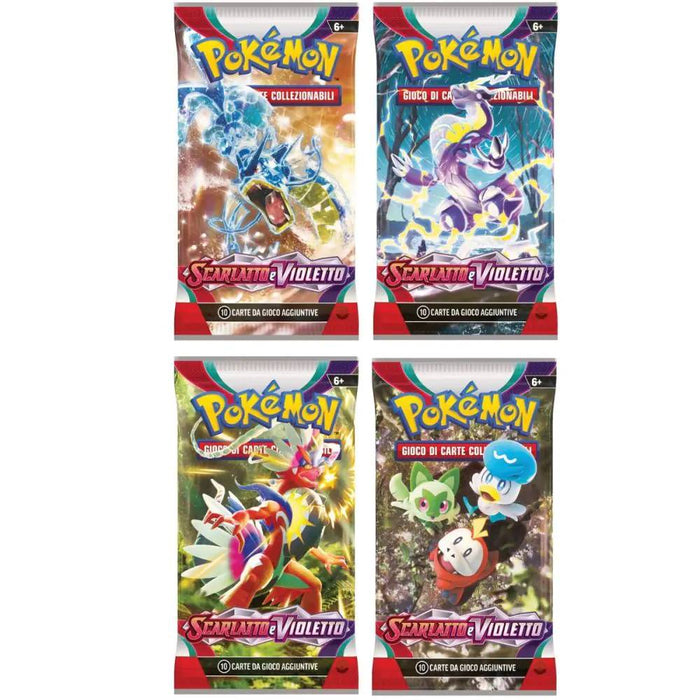 GAMEVISION Pokemon Bustina Scarlatto E Violetto Busta - CARPKSV01