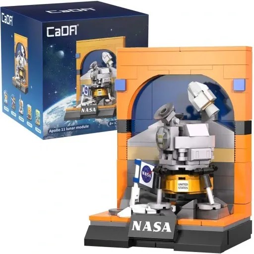 CADA Modulo Lunare Apollo 11 - Set Costruzione - Nasa Space - 206 Pezzi
