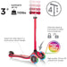PROLUDIS Globber Primo Plus Red - IDD442-102