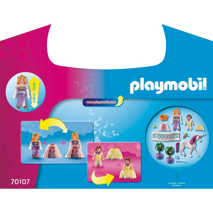 PLAYMOBIL Carrying Case Princess Unicorn - 70107