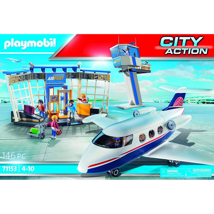 PLAYMOBIL Aeroporto Con Aereo - 71153
