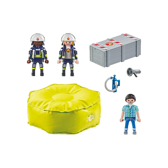 PLAYMOBIL Materasso Di Salvataggio Dei Pompieri - 71465