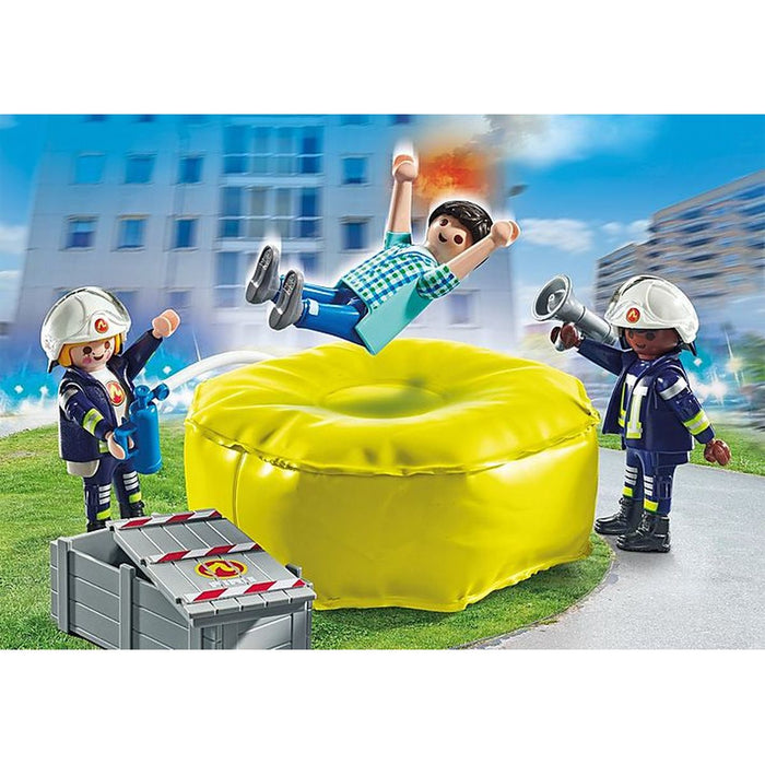 PLAYMOBIL Materasso Di Salvataggio Dei Pompieri - 71465