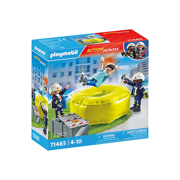 PLAYMOBIL Materasso Di Salvataggio Dei Pompieri - 71465