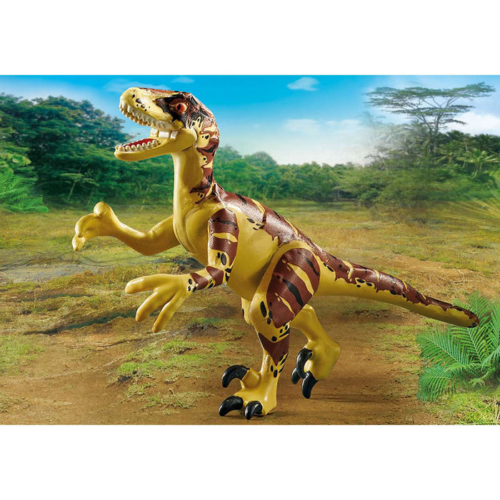 PLAYMOBIL Campo Base Con Dinosauri - 71523