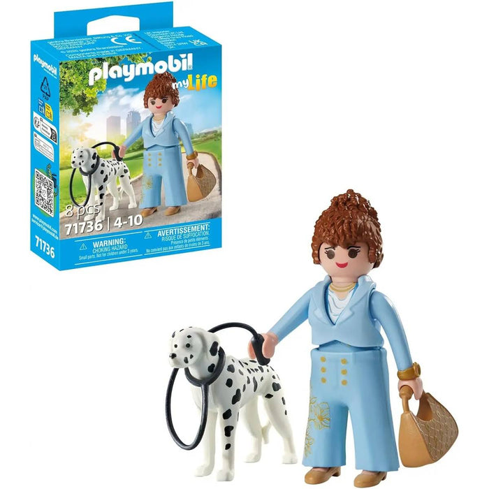 PLAYMOBIL Dalmata Con Personaggio - 71736