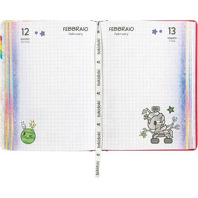 PANINI Diario Scuola Tokidoki 2025-2026 - 73765