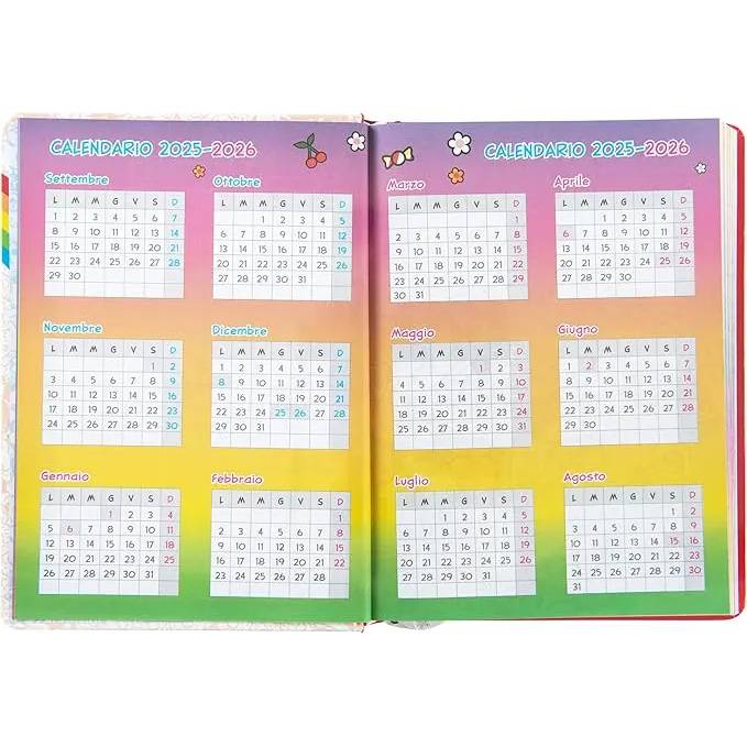 PANINI Diario Scuola Tokidoki 2025-2026 - 73765