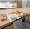 RIGAMONTI X Board Spianatoia Acciaio Inox 49 X 34.5 Cm