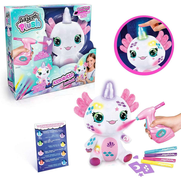 ROCCO GIOCATTOLI Airbrush Plush Assolotto - 20289975