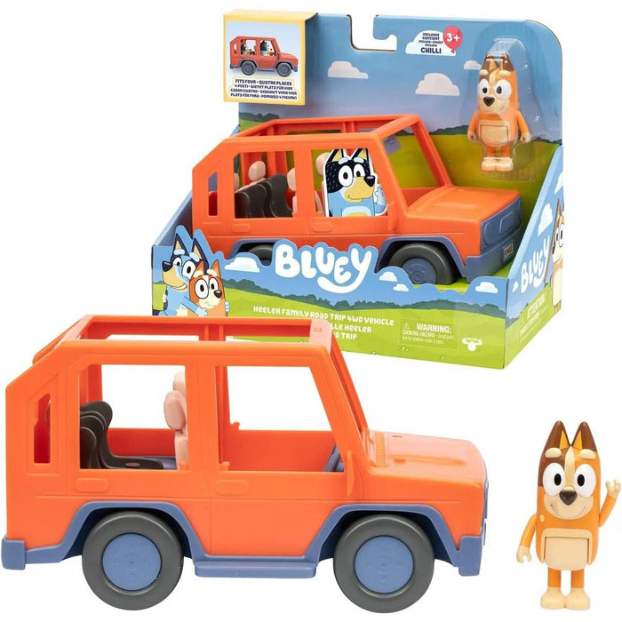 ROCCO GIOCATTOLI Bluey Jeep Chilli - 21739706