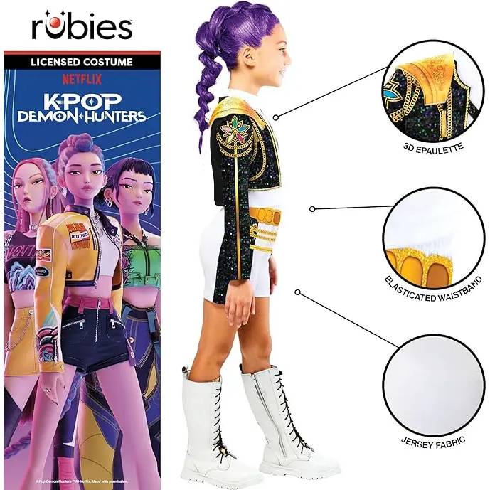 RUBIES Costume K Pop Rumi Gold Classic S - 1003631-S