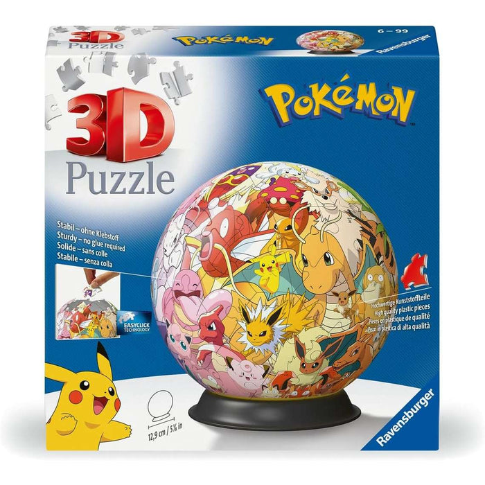 RAVENSBURGER 3D Puzzle Ball Pokemon - 11595