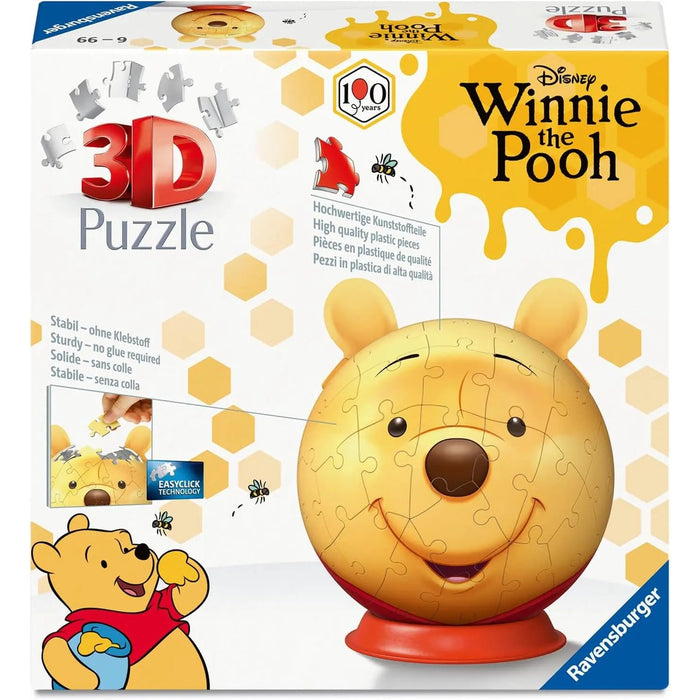 RAVENSBURGER Winnie Pooh Con Orecchie Puzzle 3D