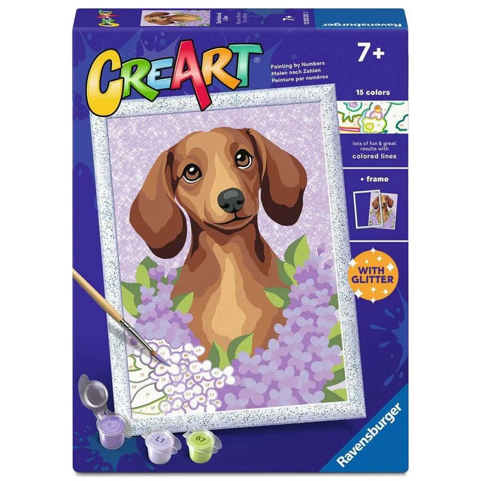 RAVENSBURGER Creart Bassotto Tra I Lilla