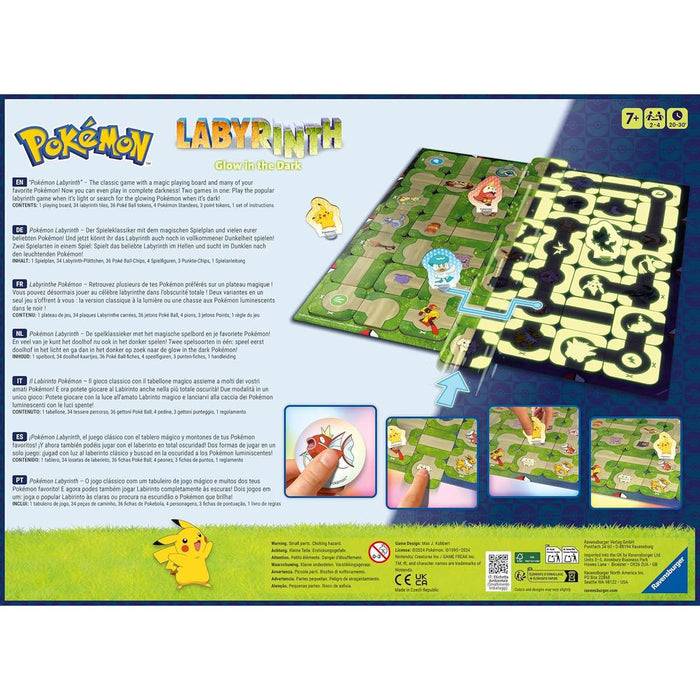 RAVENSBURGER Pokemon Labyrinth Glow In The Dark - 22705