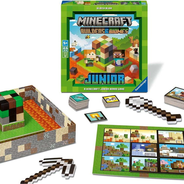RAVENSBURGER Minecraft Junior Builder E Biomes - 24615