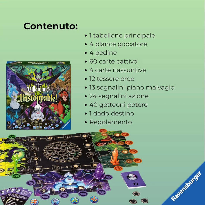 RAVENSBURGER Disney Villainous Unstoppable - 24694