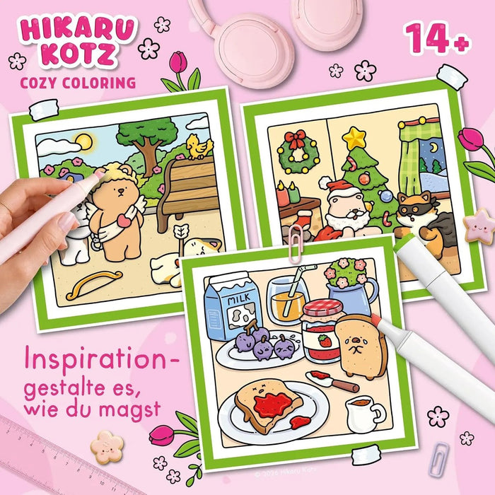 RAVENSBURGER Cozy Coloring Book Silly Crimes