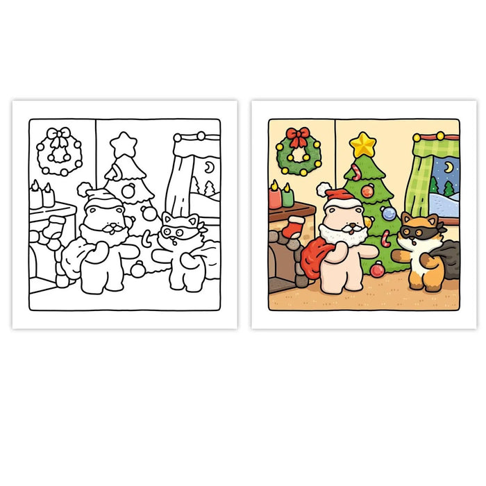 RAVENSBURGER Cozy Coloring Book Silly Crimes