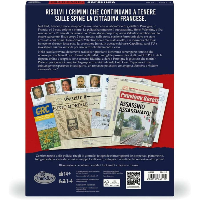 RAVENSBURGER Cold Case Capolinea - 76619