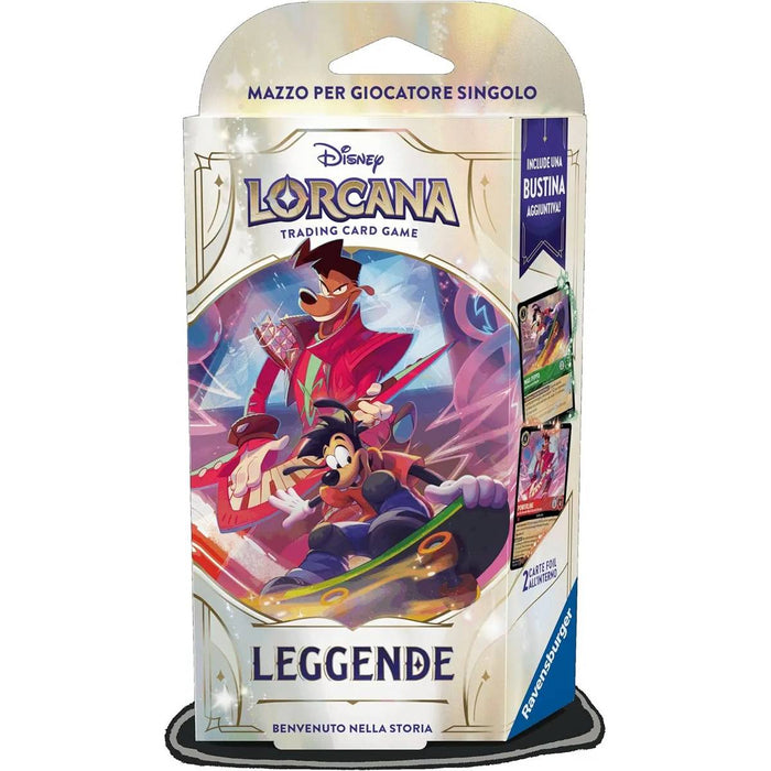 RAVENSBURGER Lorcana Leggende Smeraldo E Rubino Starter Deck - LOR11098602
