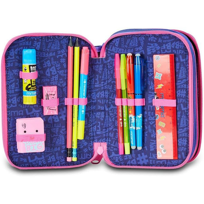 MITAMA Astuccio 3 Zip Magic Pink Mitama - 064512-000