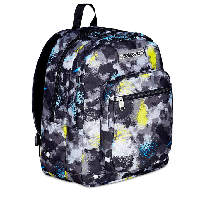 SEVEN Zaino Freethink Boy Camo Grey - 200102563-208