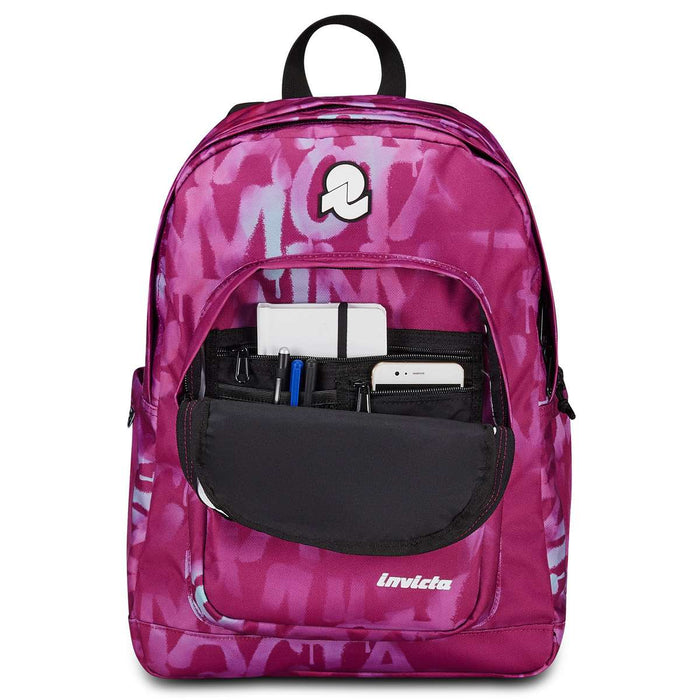 INVICTA Zaino Jelek Fantasy Writings Purple - 206002230-FDU