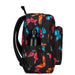 INVICTA Zaino Jelek Fantasy Blurry Butterfly - 206002230-FDZ