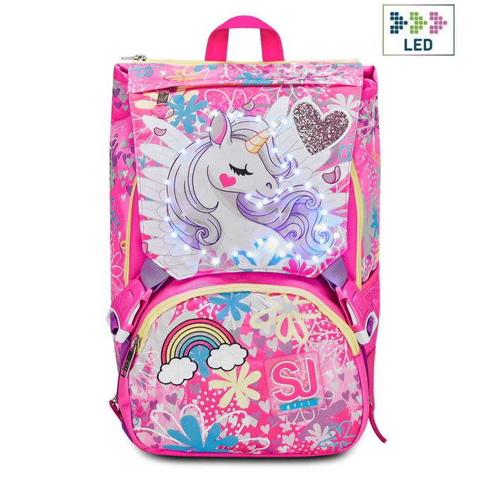 SEVEN Zaino Unicorn Led Girl Sj Gang - 20C202411-379