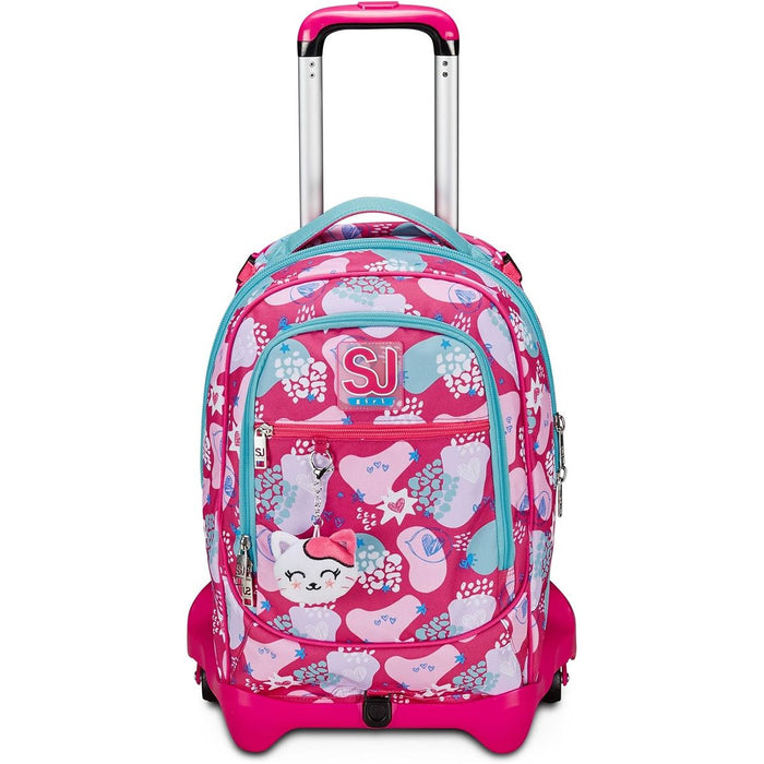 SEVEN Trolley Pinkfur Girl 3Wd Sj Gang - 20C202430-5C1